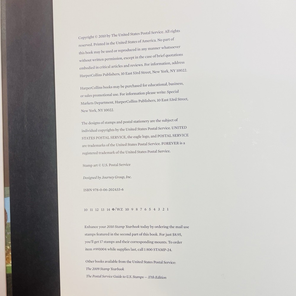 The 2010 Stamp Yearbook United States Postal Service