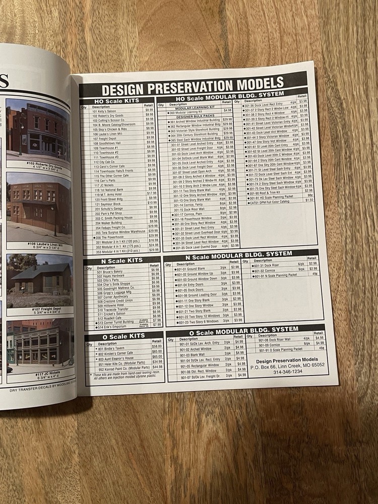 DPM Design Preservation Models Model Railroad Periodical