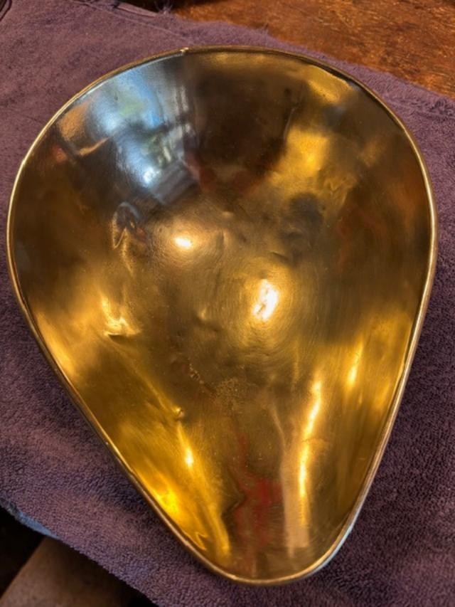 Brass candy Scale Pan size 10 x 8-excellant condition