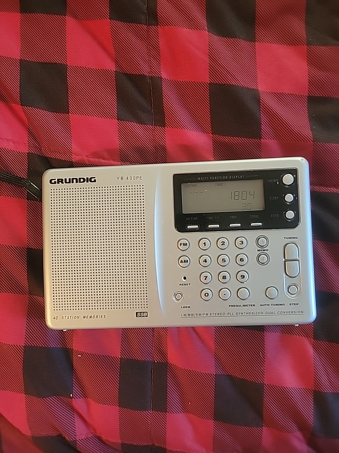 Grundig Yacht Boy YB 400 PE World Receiver AM FM SW/MW/LW Yacht Boy TESTED