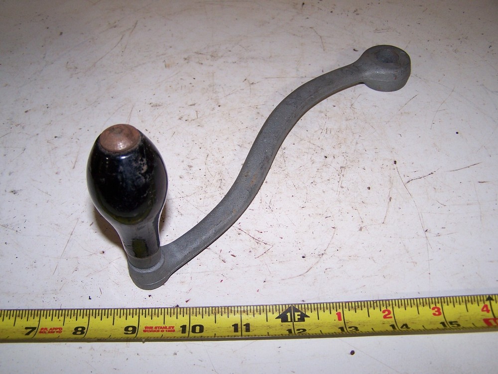 NOS Cast Iron Crank Handle Corn Sheller ENTERPRISE Grinder Roller 11/16" Shaft