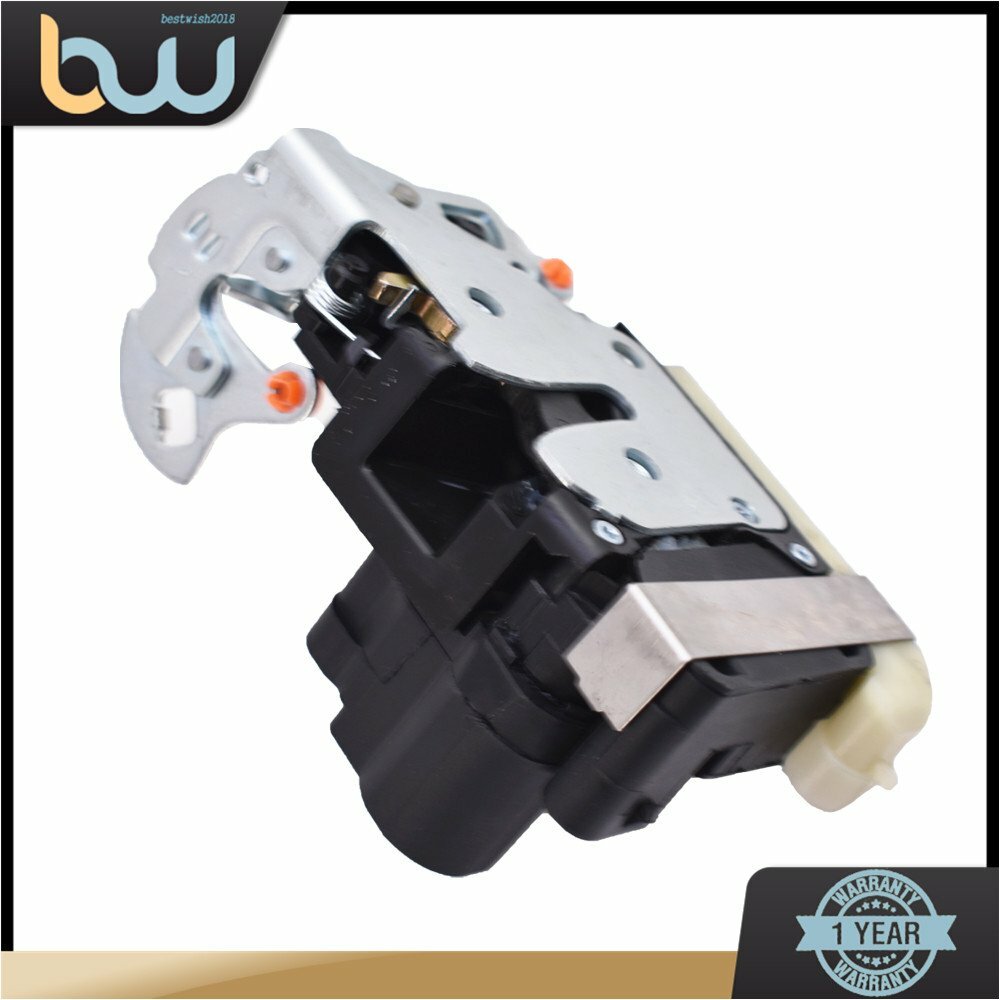 Door Lock Actuator Integrated Latch for 2000-11 Chevy GMC -LH Driver Side Front