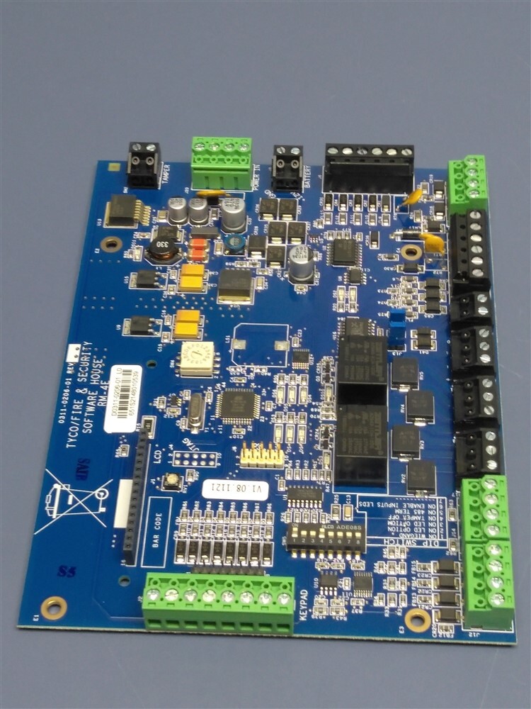 Software House RM-4E Door Cmtl Mod Pcb Circuit Board Rev S0 NEW