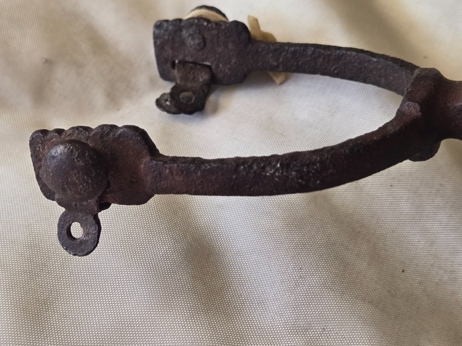 Antique 19th Century Barclay / Buermann Large Iron Spur