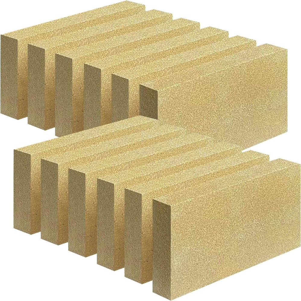 Fire Bricks, FireBrick, High Temperature Insulated Firebricks for Wood...