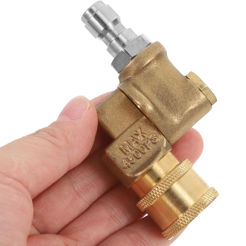 2Pack High Pressure Washer Spray Nozzle Tips Quick Connect Pivot Adapter Coupler