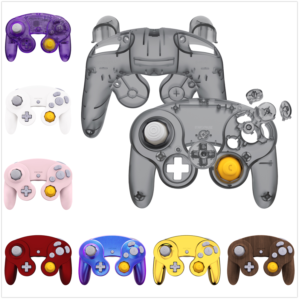 Housing Shell Cover Button Joystick Replacement For Nintendo GameCube Controller