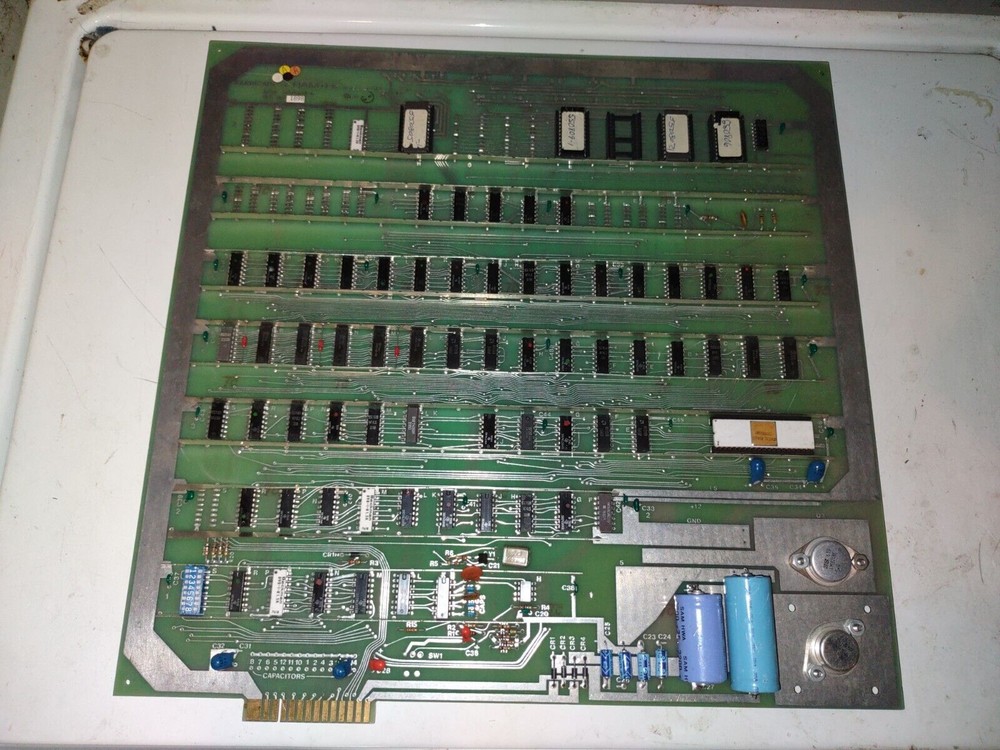 ramtek barricade arcade pcb #2