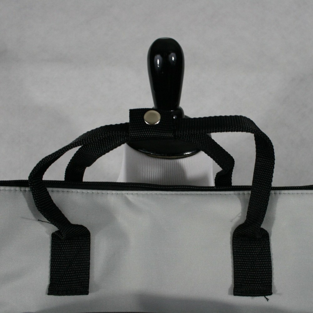 DSW Backpack Light Grey & Black Nylon NWOT