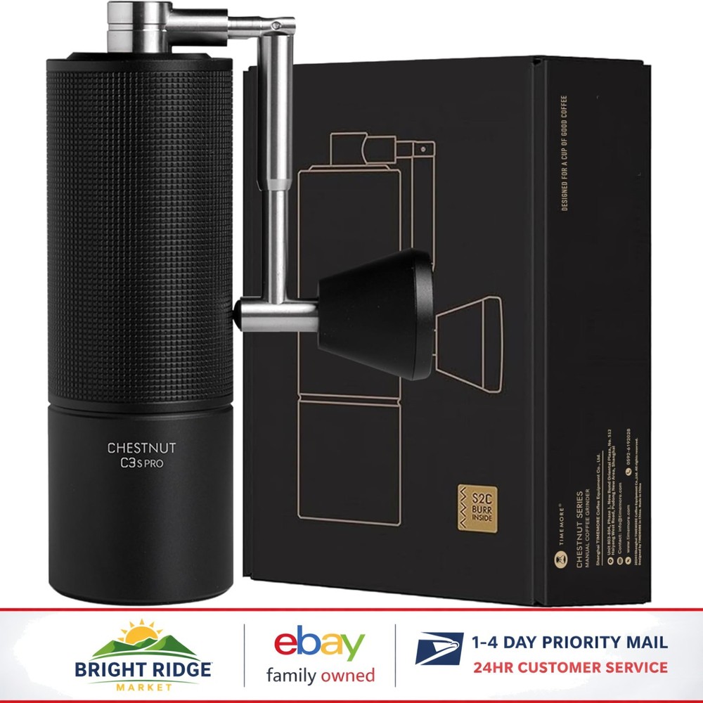 Versatile Coffee Grinder with Foldable Handle for Convenience and Portability
