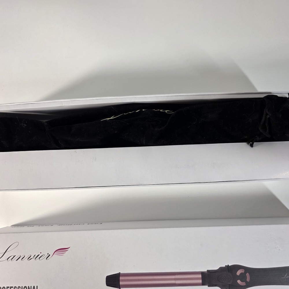 Lanvier Professional 1" Automatic Rotating Curling Iron Brand New