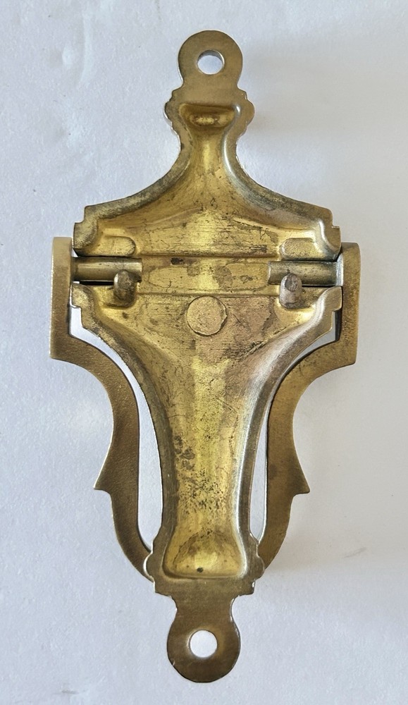 4” Vintage Solid Brass Traditional Door Knocker