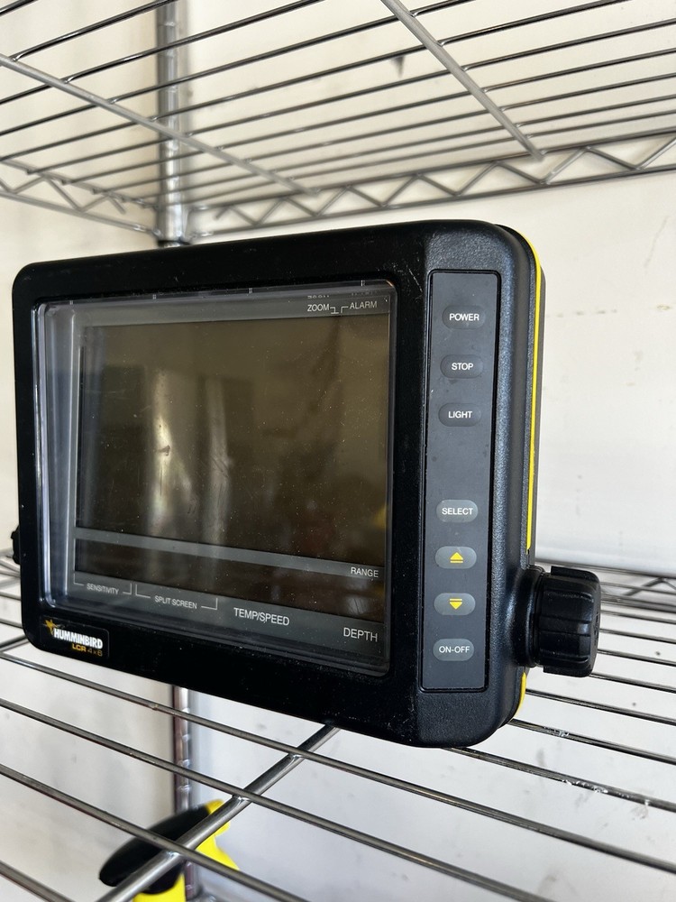 Humminbird LCR 4x6 Head Unit Split Screen Temp/Speed Depth Zoom Sensitivity