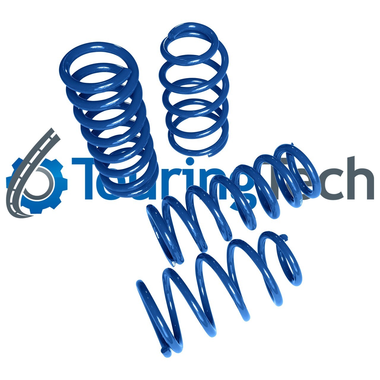 Touring Tech Lowering Springs 1.7" Front/1.8" Rear Blue