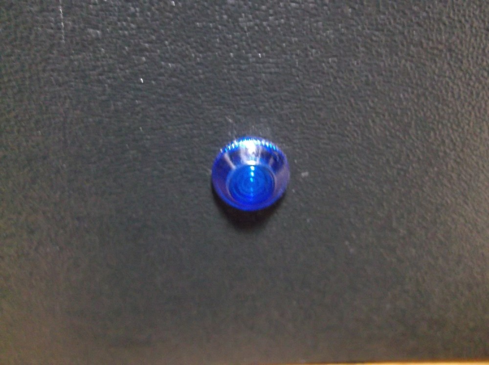 BBT 12 VDC Waterproof Blue LED Low-Profile Indicator Light