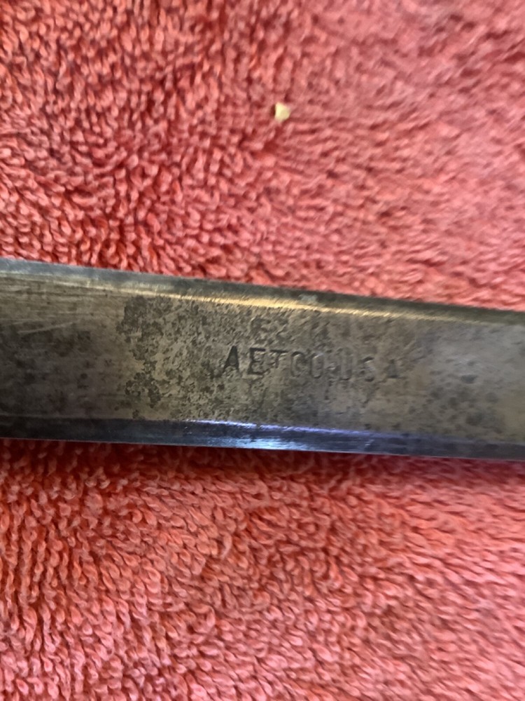 Vintage Aetco. USA 7/8" chisel