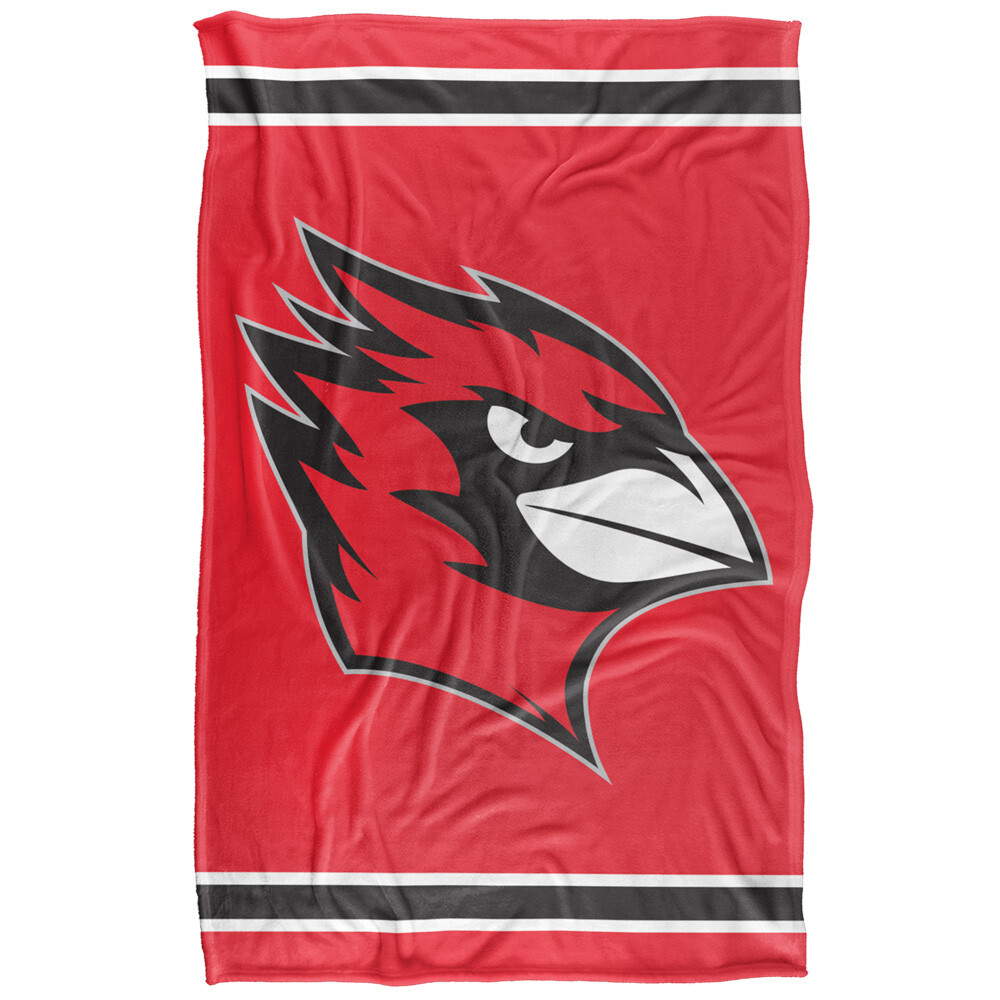 Wesleyan University Primary Logo Silky Touch Super Soft Throw Blanket