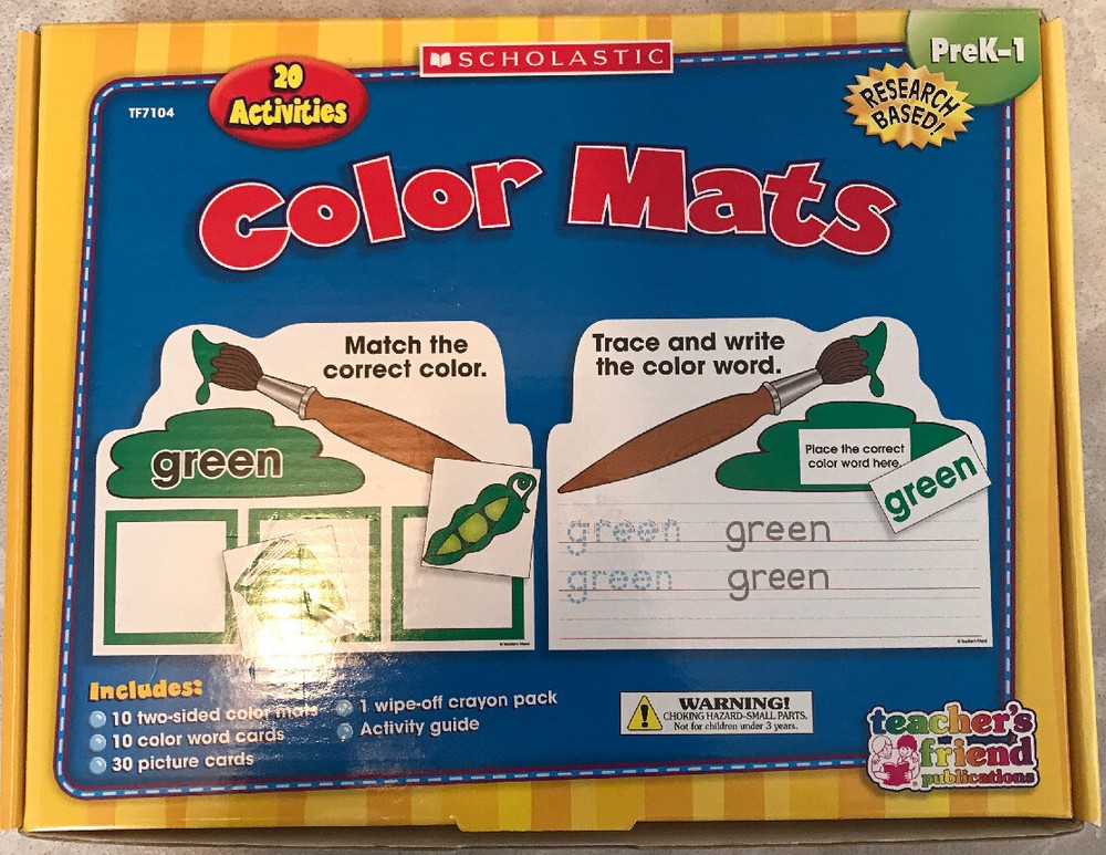 Scholastic Color Mats