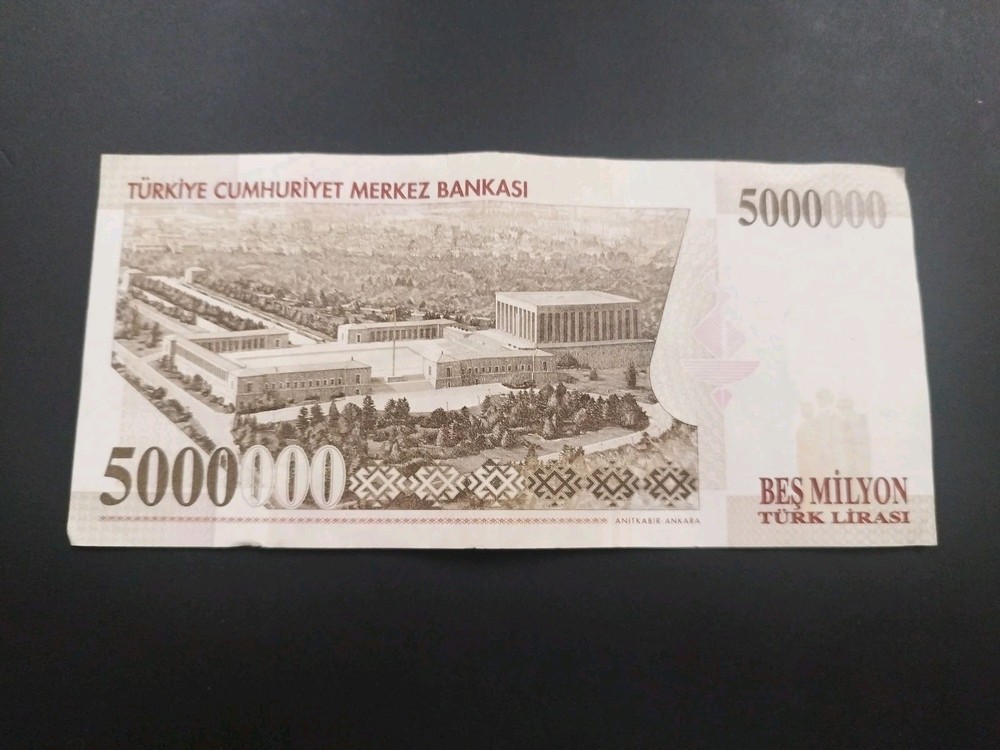 Turkey 5 Million Lira