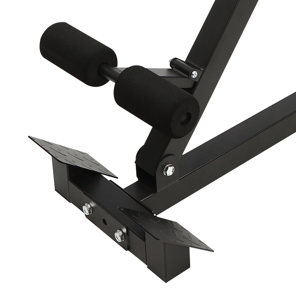 Roman Chair Back Extension Machine, Adjustable Hyperextension Bench - Hamstring