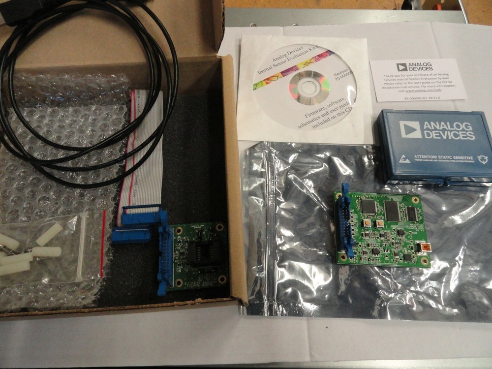 Analog Devices ADXRS450Z-M Inertial Sensor Eval Kit complete!!!