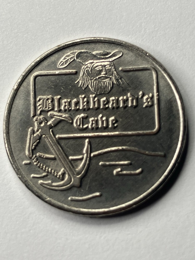 RARE Blackbeard’s Cabe Arcade Token Defunct #uf1
