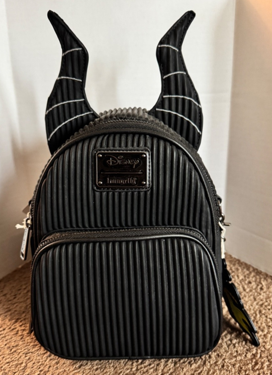 LOUNGEFLY Disney MALEFICENT Mini Backpack