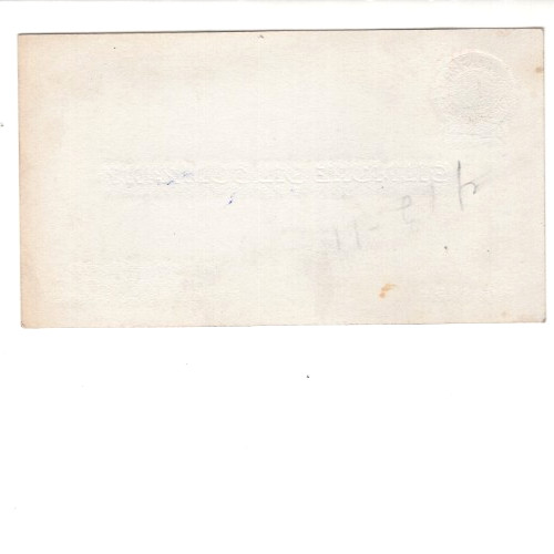 Vintage GILMORE OIL COMPANY California BUSINESS CARD San Bernardino California