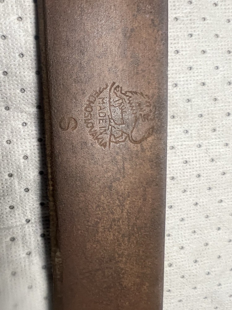 Vintage Machete Knife Czechoslovakia