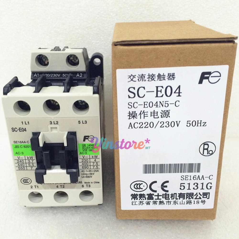 1 pc. New SC-E04 Contactor AC220V