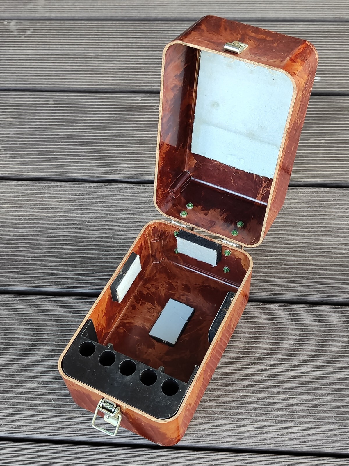 2 pcs Soviet Bakelite Box.USSR Bakelite Ammo Box Vintage Military USSR Bakelite