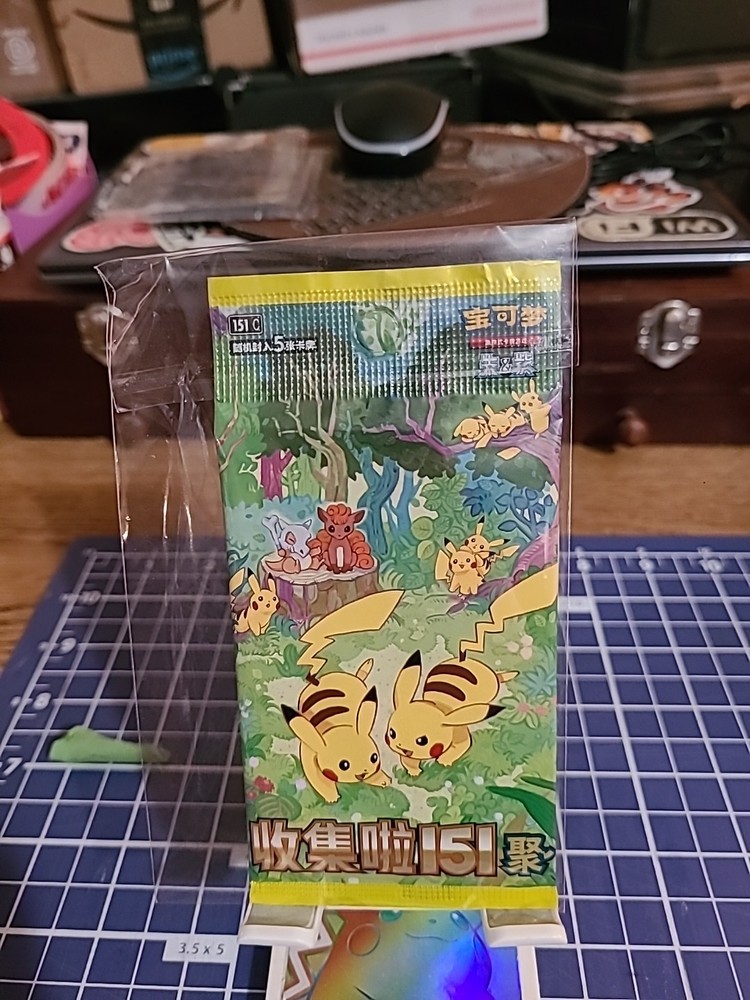 Chinese Pokemon Slim Booster Pack  (151C)