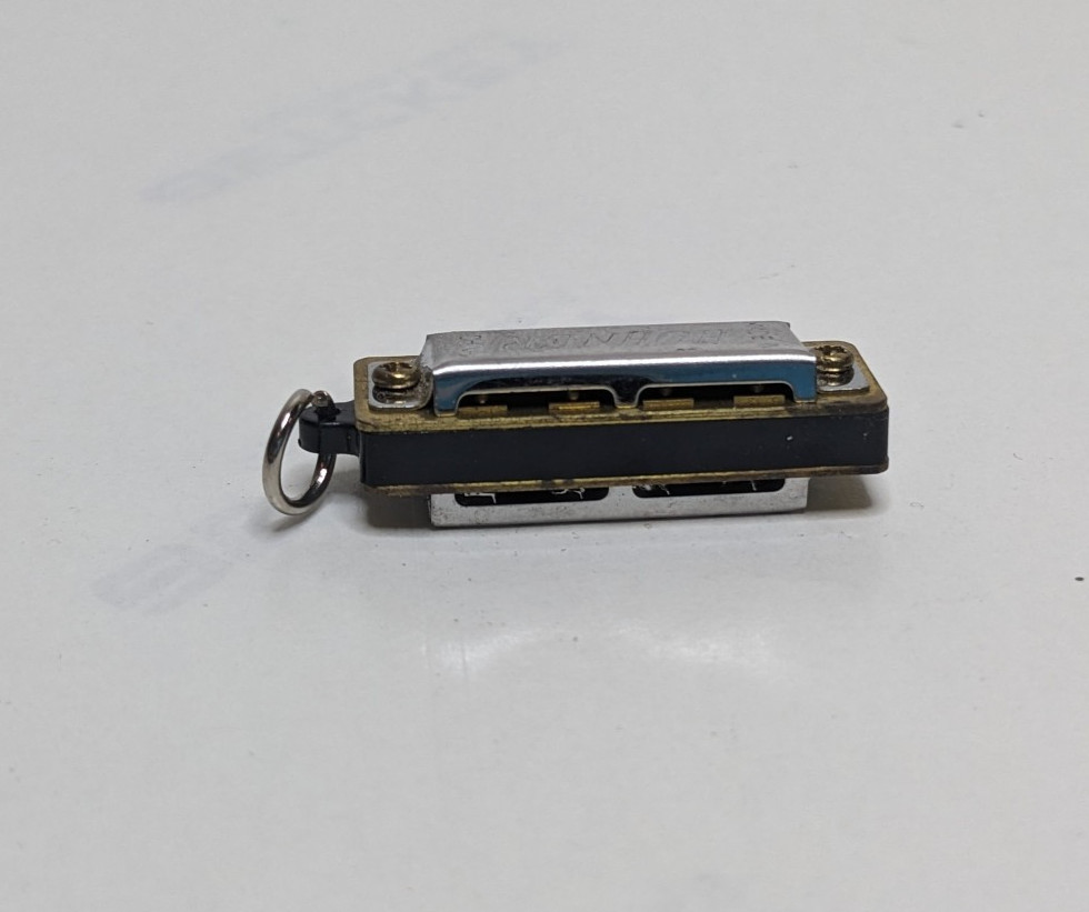 ​Vintage Hohner Miniature Harmonica Keychain