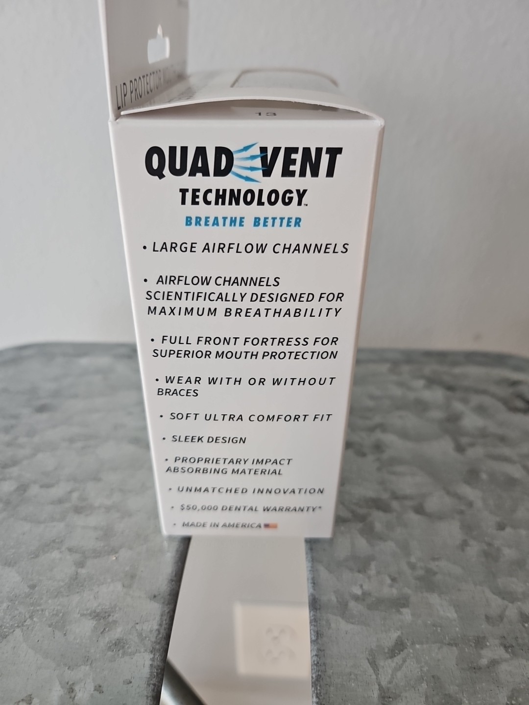 Adidas Lip Protector Mouth Guard Quad-Event Technology