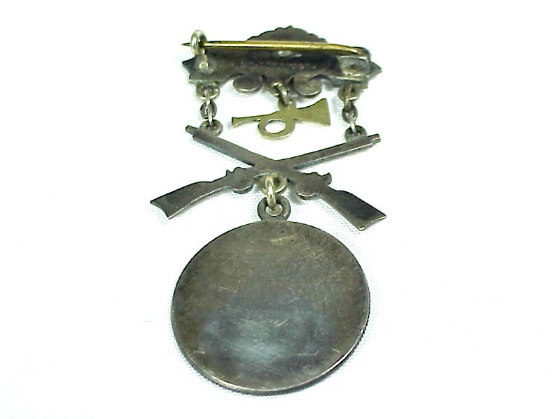 5th U.S. INFANTRY BAND Bugler SHOOTING MEDAL