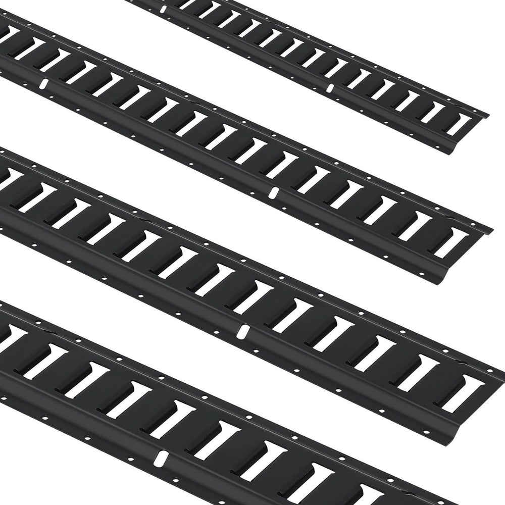 E Track Tie-Down Rail Kit 18PCS 5' E-Tracks Set 2000 lbs High Load Capacity