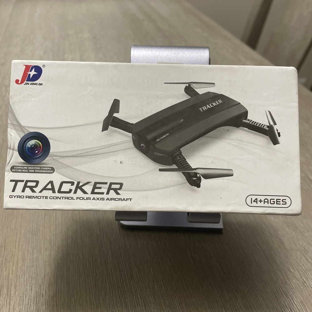 TRACKER Gyro Remote Control Four Axis Aircraft *AS IS* Remote App Not Available