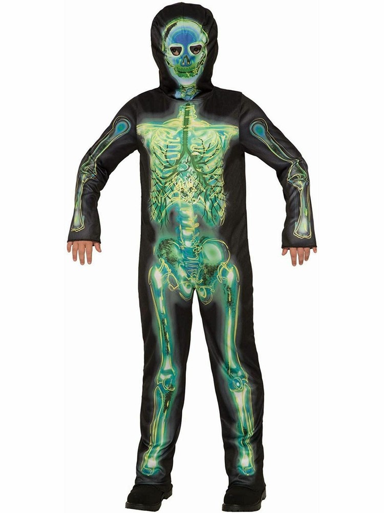 Forum Radioactive Skeleton Costume Child