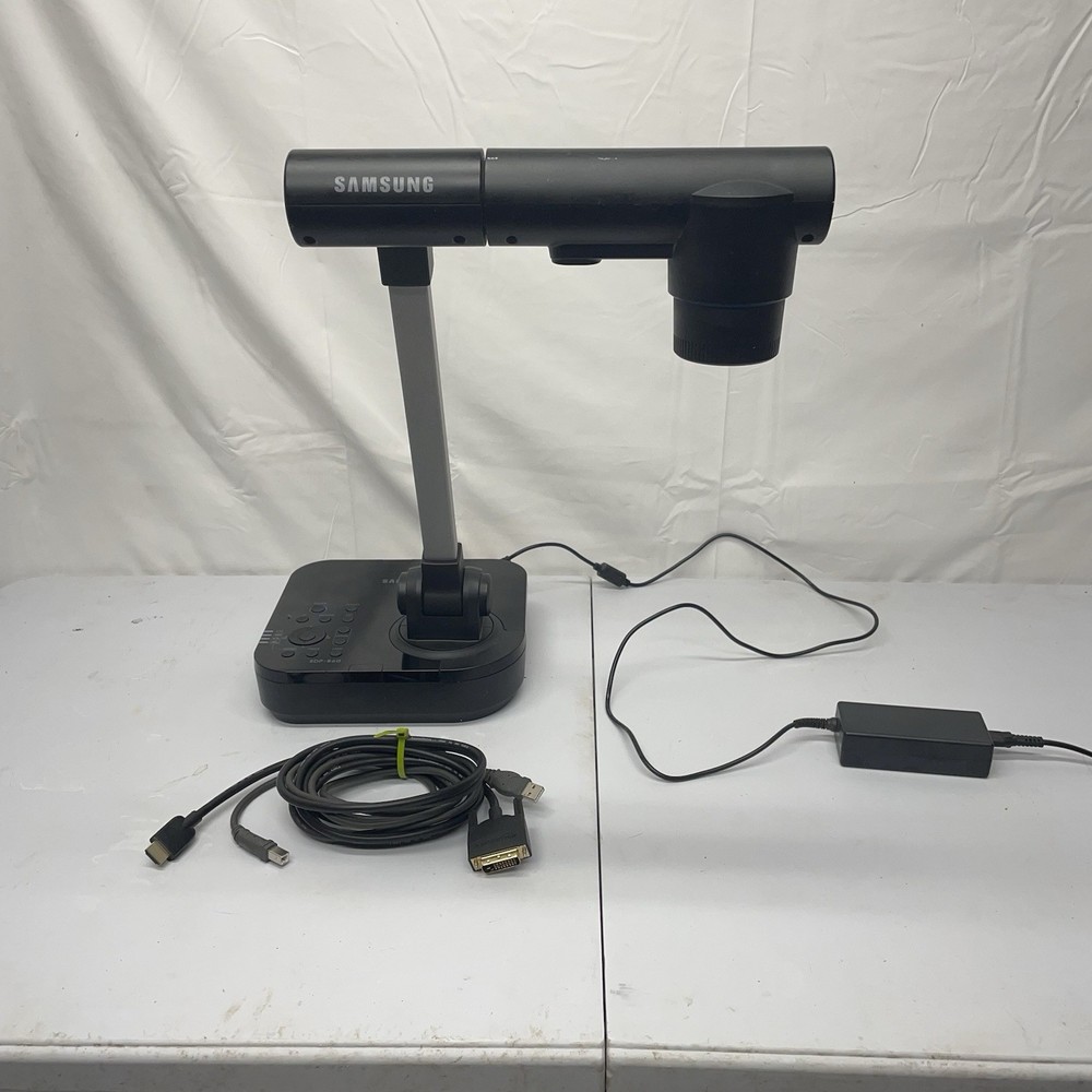 Used Samsung SPD-860 Digital presenter document camera W/power Supply & Extras