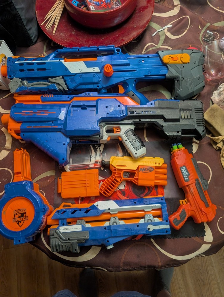 Nerf Guns Infintus, Longshot, Cobra Alpha Strike