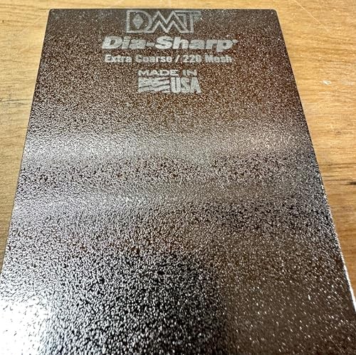DMT D8X Diamond Dia-Sharp Bench Stone Knife Sharpener - Extra Coarse (220)
