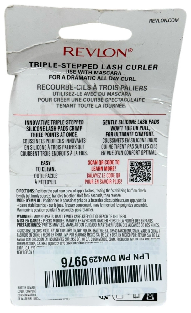 Revlon 07552 Triple-Stepped Lash Curler