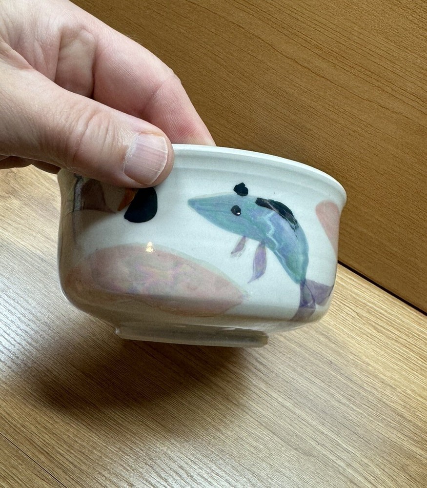 Handmade Ceramic Bowl Dated 1996 Excellent Condition