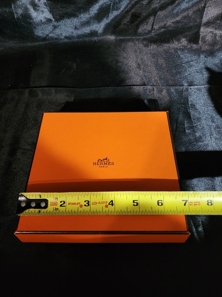 Authentic Hermes Empty Box #354 Bis w/Tissue Paper