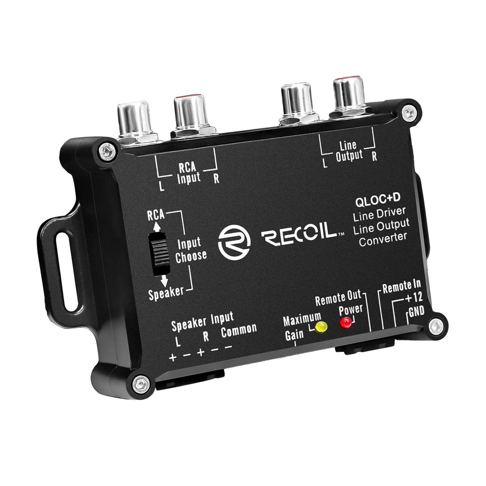 2-in-1 Line Output Converter Driver with Intelligent Auto Sense Functionality