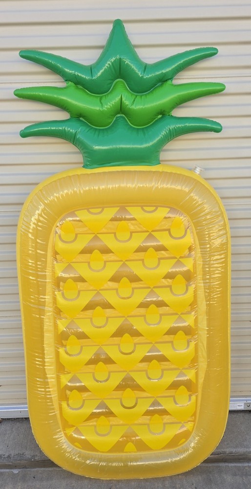 Pineapple 🍍Floatie Over 6' Inflatable Pool Float