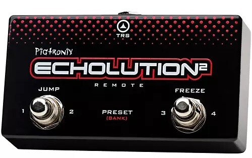 New-in-box PIGTRONIX Echolution 2 Delay with Matching Footswitch