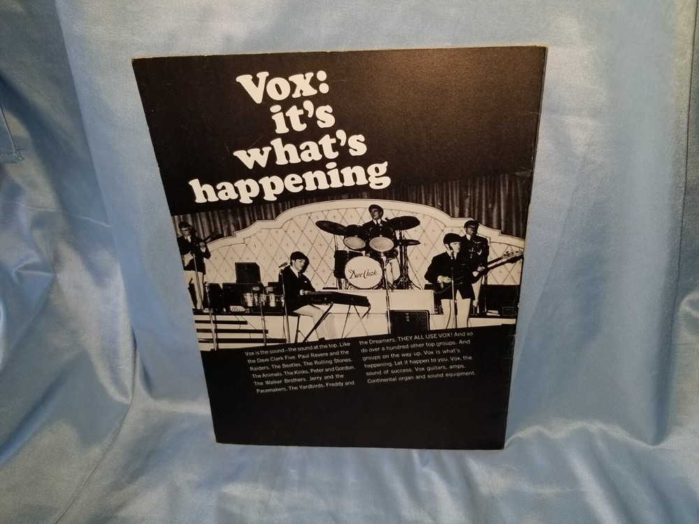 The Dave Clark Five Original US Concert Book Program 1966