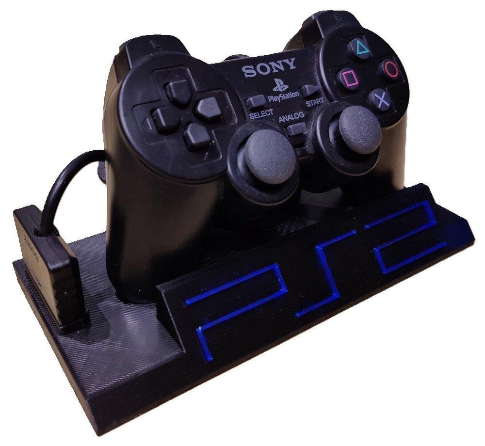 PS2 Sony PlayStation 2 Controller Stand Gamepad Base Display Joypad Mount Dock