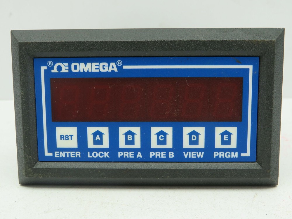 Omega DP-F65-A Ratemeter Totalizer CPU Display Module 110V